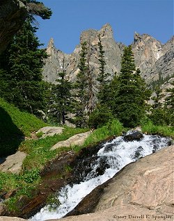 Tyndall Creek in Rocky Mountain National Park...
