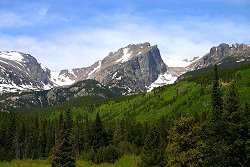 12,713' Hallett Peak in Rocky Mountain National Park
