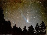 Comet Hale-Bopp - Rocky Mountain National Park